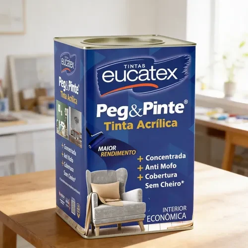 Peg e Pinte Eucatex