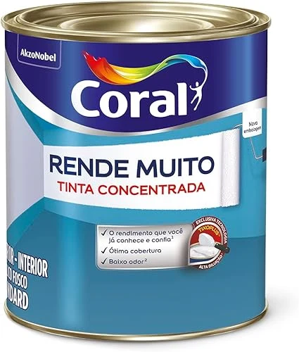 Tinta Acrilica Coral 900ML
